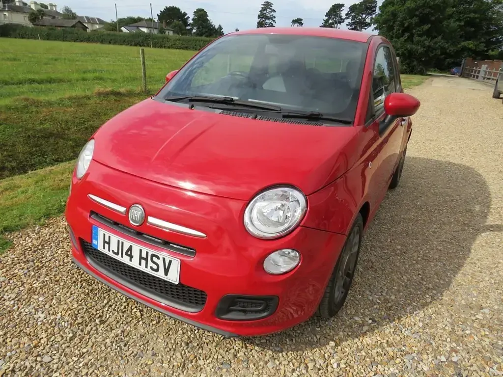 Usado Fiat 500 S 85 HP (62 kW) 2014 Vermelho Citadino