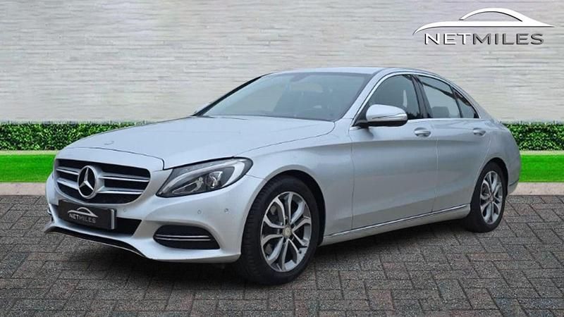 Used Mercedes C220 2015 Silver Sedan