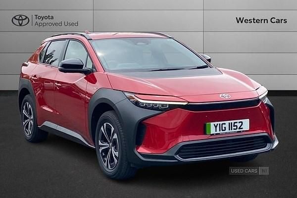 Red New 2025 Toyota bZ4X SUV | £29,990 (Fair price) - Image 1/4