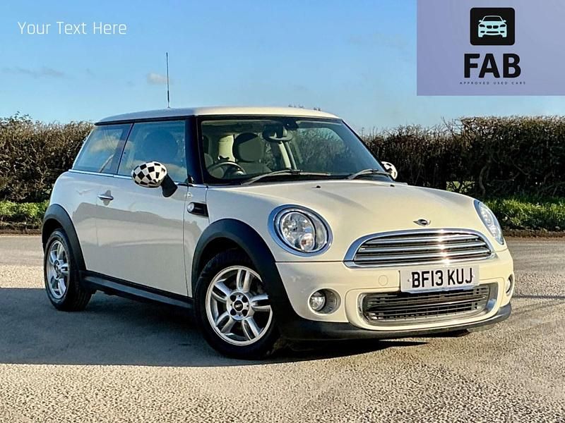 Used Mini ONE Hatch 2013 White Hatchback