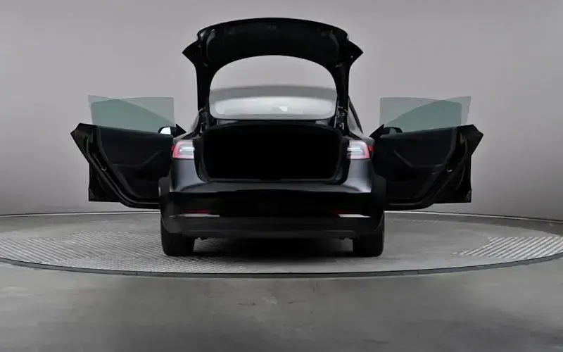 Used Tesla Model 3 Standard Range 180 kW (245 HP) 2022 Black Sedan