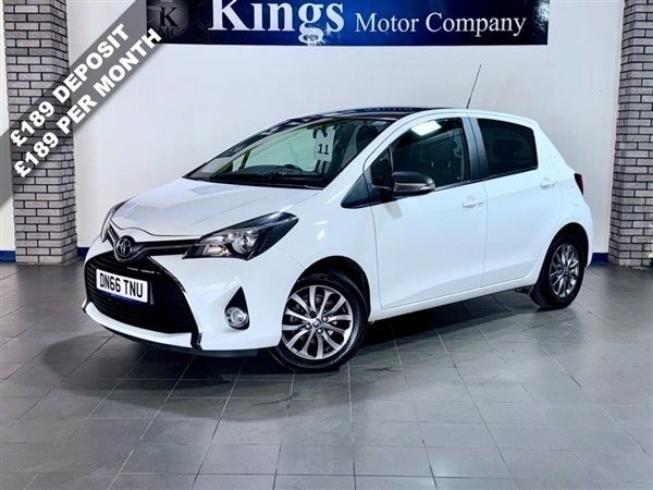 White Used 2017 Toyota Yaris Hatchback | £8,990 (Fair price) - Image 1/1