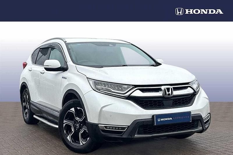 Used Honda CR-V Hybrid 184 HP (135 kW) 2019 White SUV