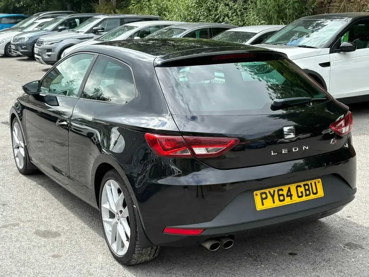 Used Seat Leon FR 150 HP (110 kW) 2015 Black Hatchback