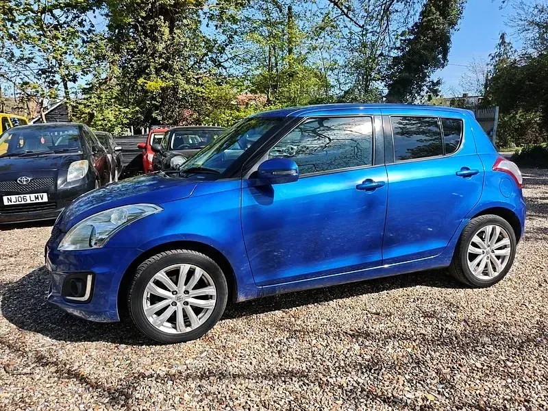 Usado Suzuki Swift SZ4 2014 Azul Utilitario