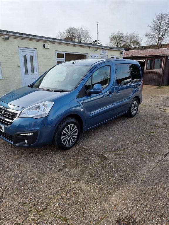 Blue Used 2018 Peugeot Partner Tepee Access MPV | £8,995 (Fair price) - Image 1/4