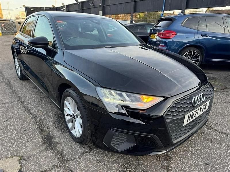 Black Used 2021 Audi A3 Sportback Design Hatchback | £16,399 (Fair price) - Image 1/4