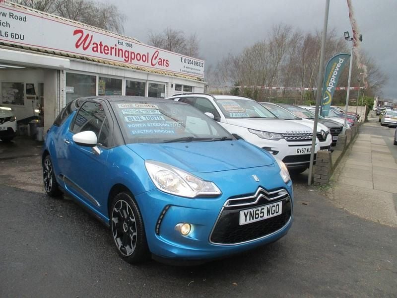 Used DS Automobiles DS3 2015 Blue Hatchback