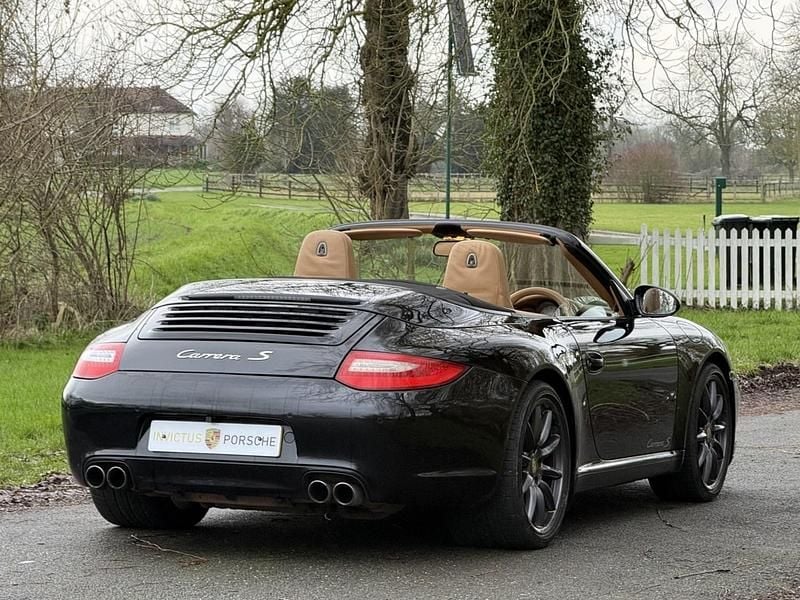 Used Porsche 911 Carrera S Cabriolet 385 HP (283 kW) 2009 Black Cabriolet