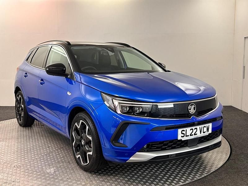Blue Used 2022 Vauxhall Grandland X Elite SUV | £19,520 (Fair price) - Image 1/4