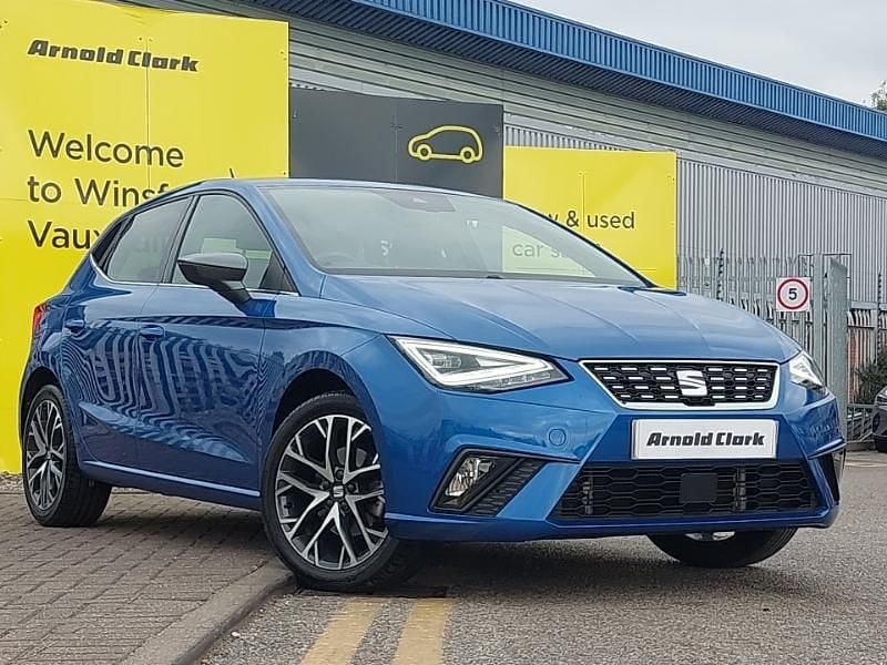 Blue Used 2023 Seat Ibiza XCELLENCE Hatchback | £17,998 (Fair price) - Image 1/4