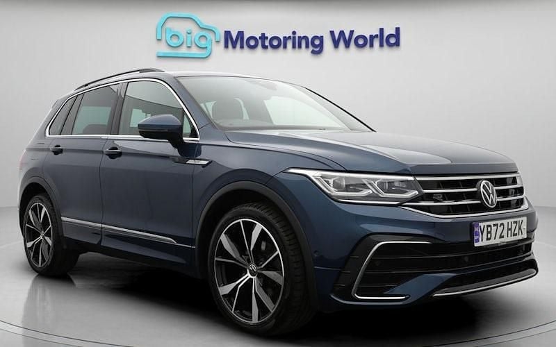 Used VW Tiguan R-line 150 HP (110 kW) 2023 Blue SUV
