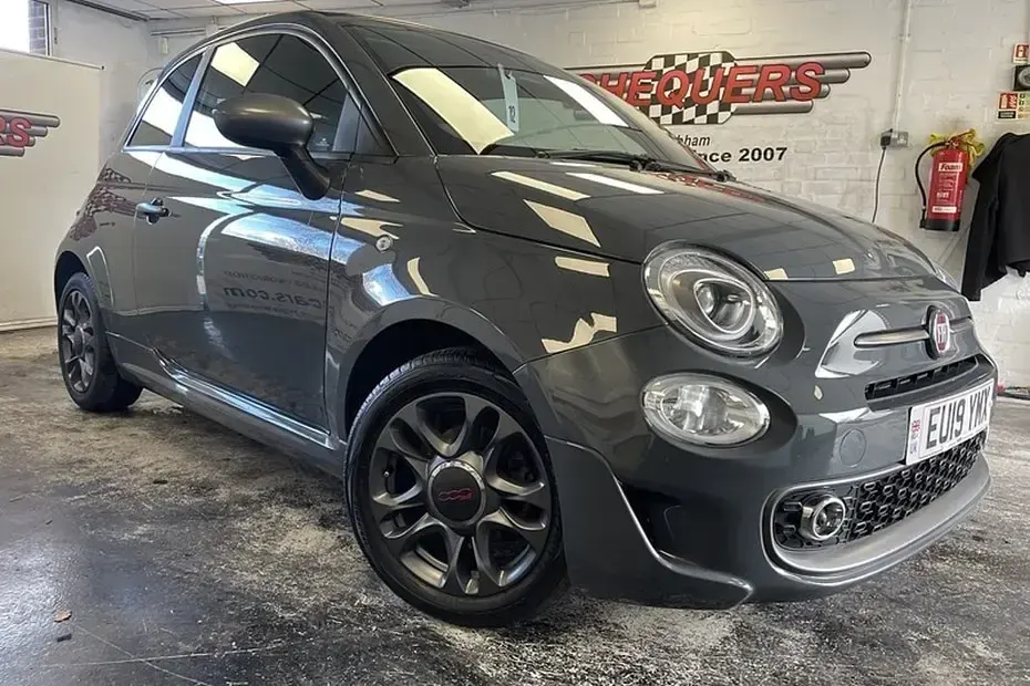 Used Fiat 500C S 85 HP (62 kW) 2019 Grey Cabriolet