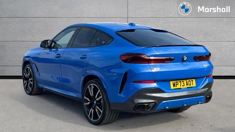 Used BMW X6 M Sport 530 HP (389 kW) 2023 Blue SUV