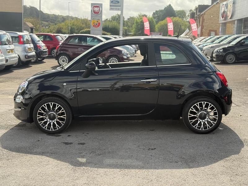 Black Used 2024 Fiat 500 S Hatchback | £15,295 (Expensive) - Image 1/3