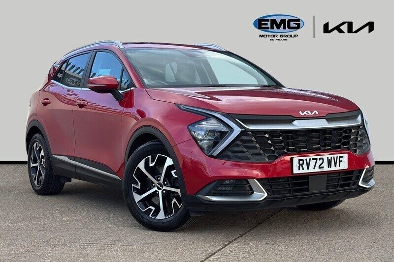 Red Used 2022 Kia Sportage 3 SUV | £19,595 (Good price) - Image 1/3