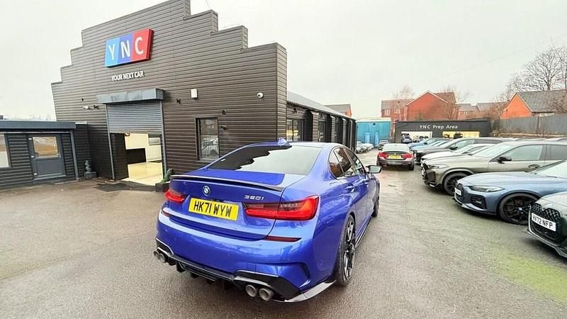 Blue Used 2021 BMW 320 M Sport Sedan | £24,491 (Fair price) - Image 1/4