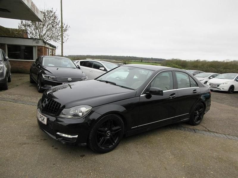 Used Mercedes C220 AMG 170 HP (125 kW) 2013 Black Sedan