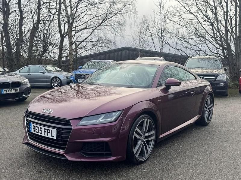 Used Audi TT S-Line 230 HP (169 kW) 2015 Purple Coupe