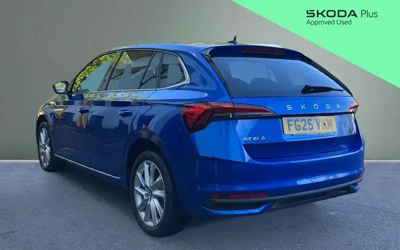 New Skoda Scala SE L 116 HP (85 kW) 2025 Blue Hatchback