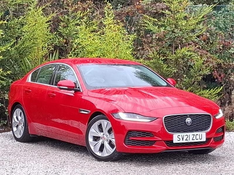 Red Used 2021 Jaguar XE S Sedan | £18,498 (Fair price) - Image 1/4