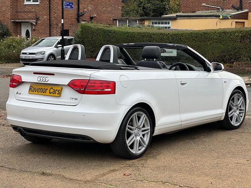 Used Audi A3 Cabriolet S-Line 2011 White Cabriolet