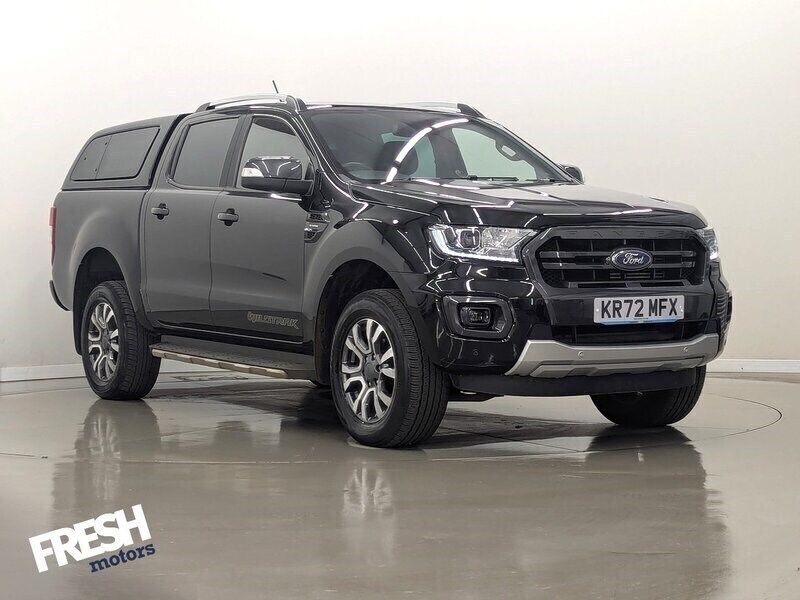 Black Used 2022 Ford Ranger Wildtrack Pickup | £16,990 - Image 1/3