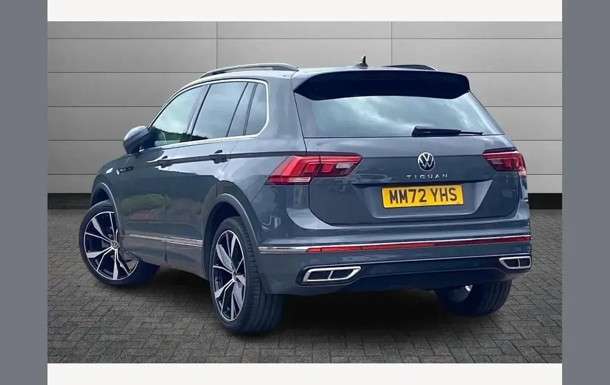 Used VW Tiguan R-line 150 HP (110 kW) 2022 Blue SUV