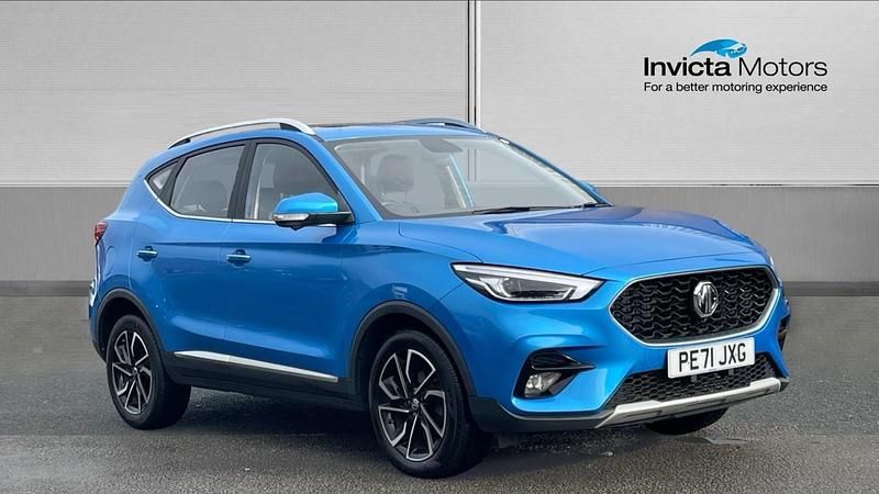 Blue Used 2021 MG ZS Exclusive Sedan | £10,772 (Fair price) - Image 1/4