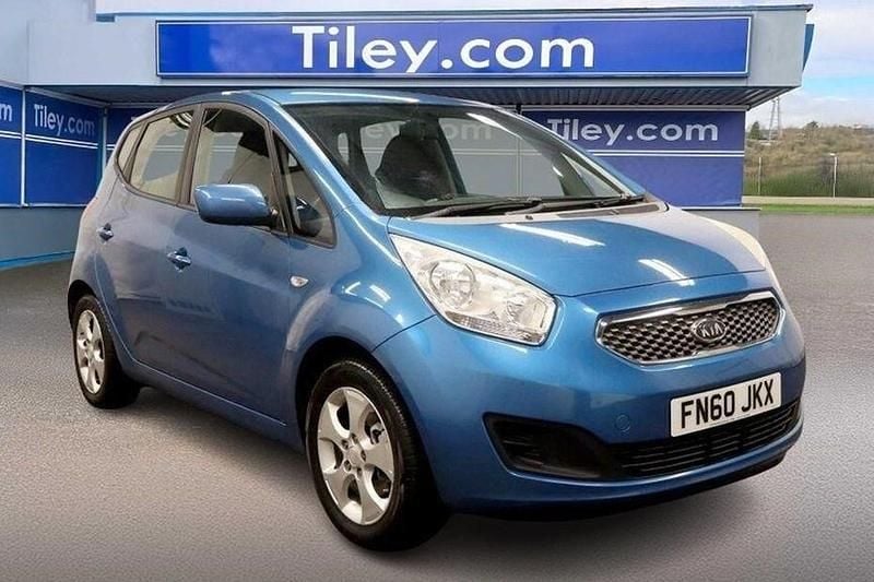 Used Kia Venga 125 HP (91 kW) 2010 Blue Hatchback