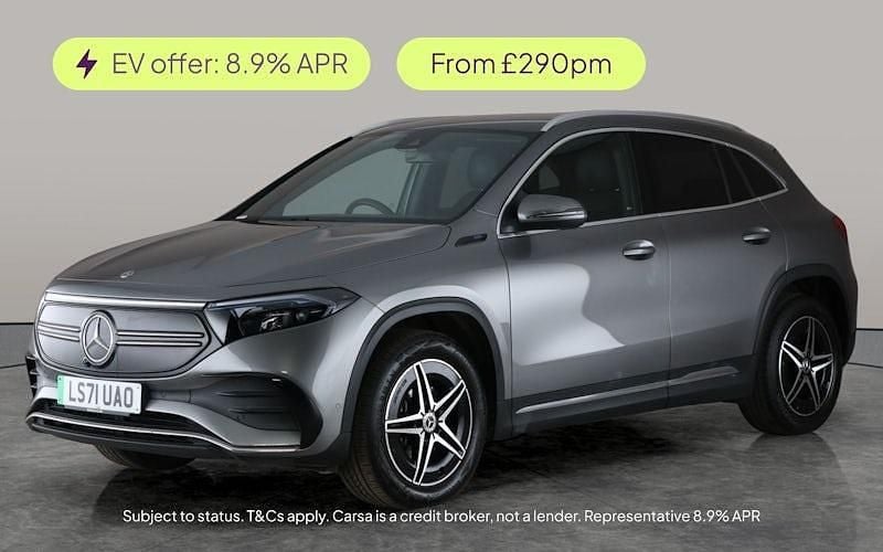 Used 2022 Mercedes EQA250 AMG line SUV | £18,532 (Good price) - Image 1/2