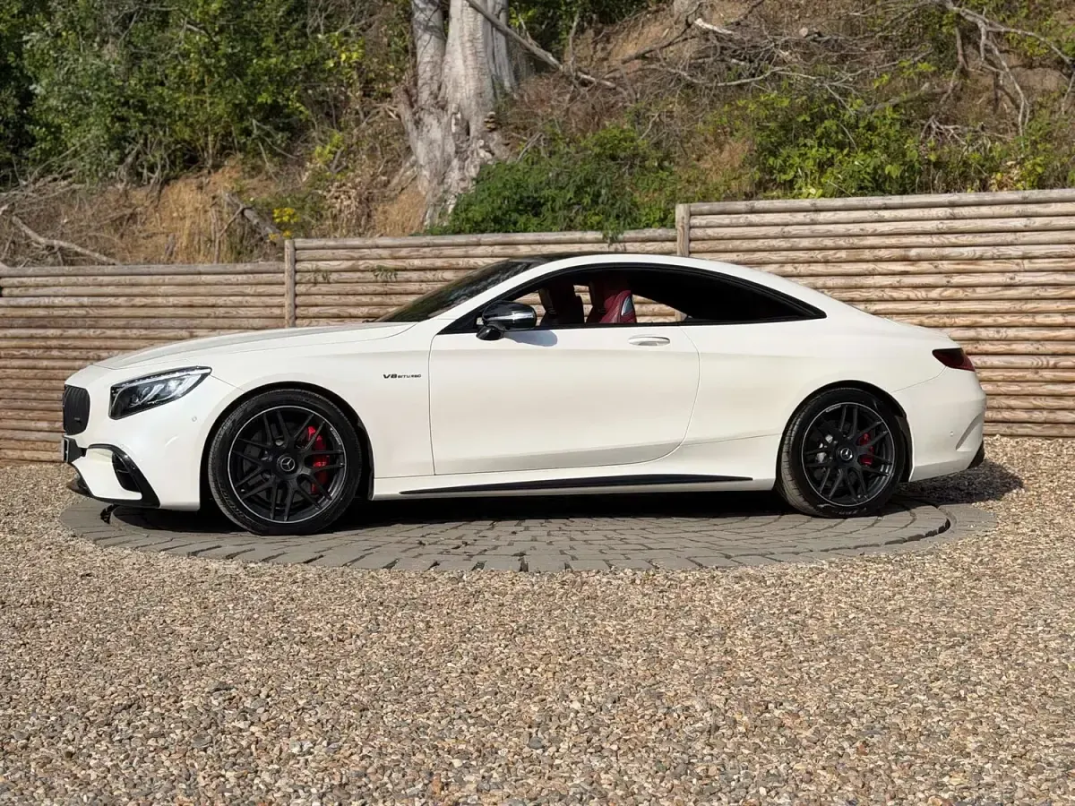 Used Mercedes S63 AMG 2018 White Coupe