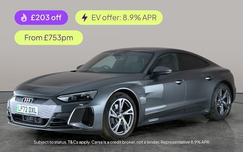 Used 2024 Audi e-tron GT quattro Design Sedan | £37,776 (Good price) - Image 1/3