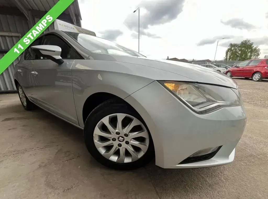 Second-hand Seat Leon Ecomotive 110 CP (80 kW) 2014 Argintiu Hatchback
