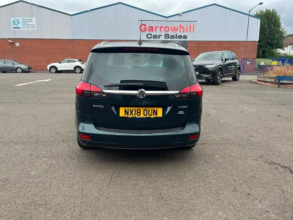 Used Vauxhall Zafira Tourer SRi 2018 Green MPV