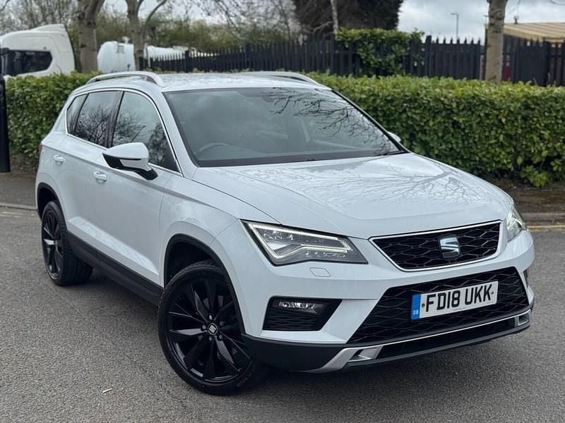 Used Seat Ateca XCELLENCE 150 HP (110 kW) 2018 White SUV