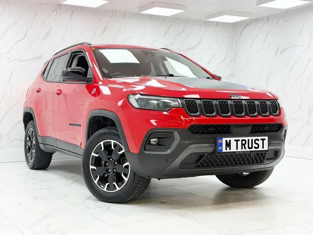 Used Jeep Compass Trailhawk 2022 Red SUV