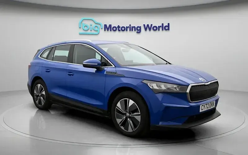 Used Skoda Enyaq iV ecoSuite 150 kW (204 HP) 2023 Blue SUV