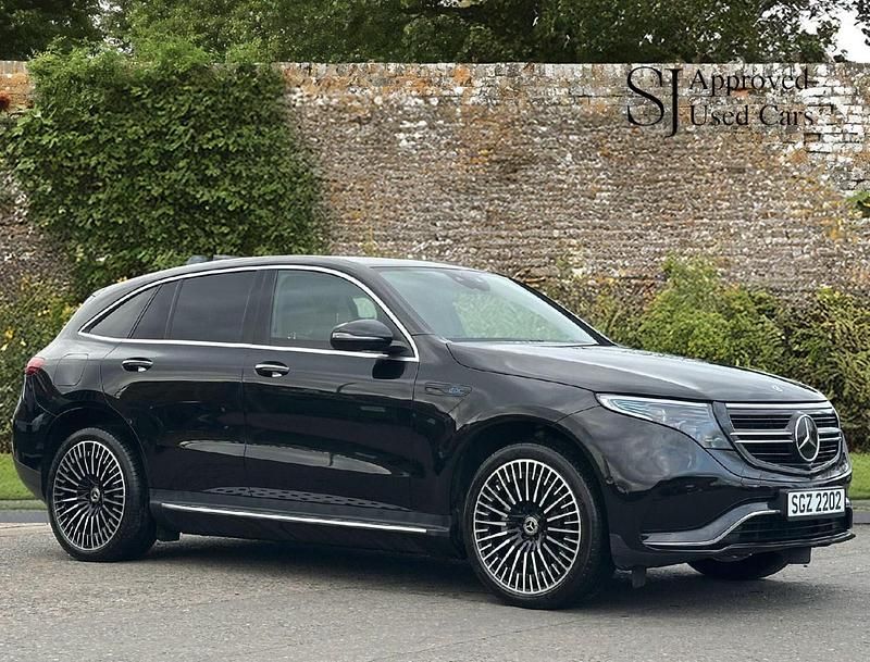Used Mercedes EQC400 AMG Line Premium Plus 300 kW (408 HP) 2020 Black SUV