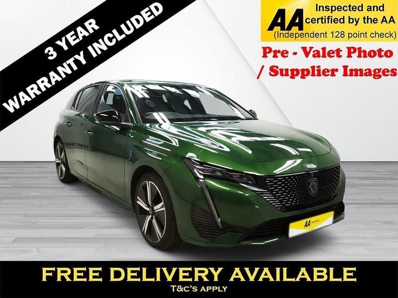 Green Used 2022 Peugeot 308 GTi Hatchback | £17,995 (Fair price) - Image 1/4