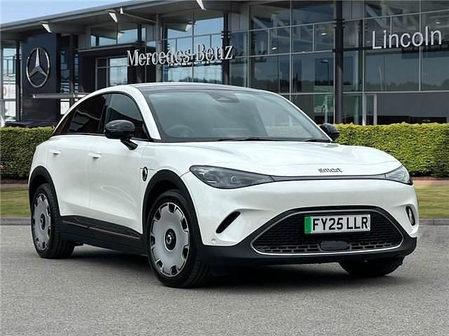 Digital white metallic New 2025 Smart #3 Premium SUV | £30,999 - Image 1/4