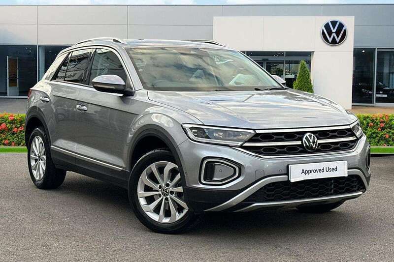 Silver Used 2023 VW T-Roc Style SUV | £25,199 (Fair price) - Image 1/4