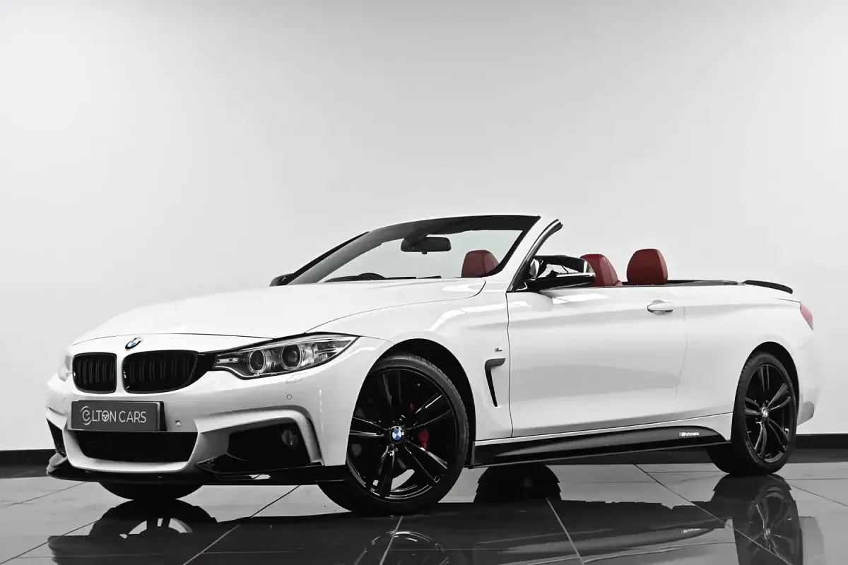 Used BMW 435 M Sport 313 HP (230 kW) 2015 White Cabriolet