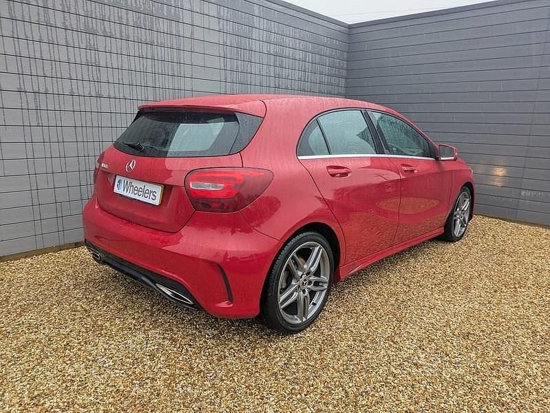 Used Mercedes A180 AMG line 2017 Red Hatchback