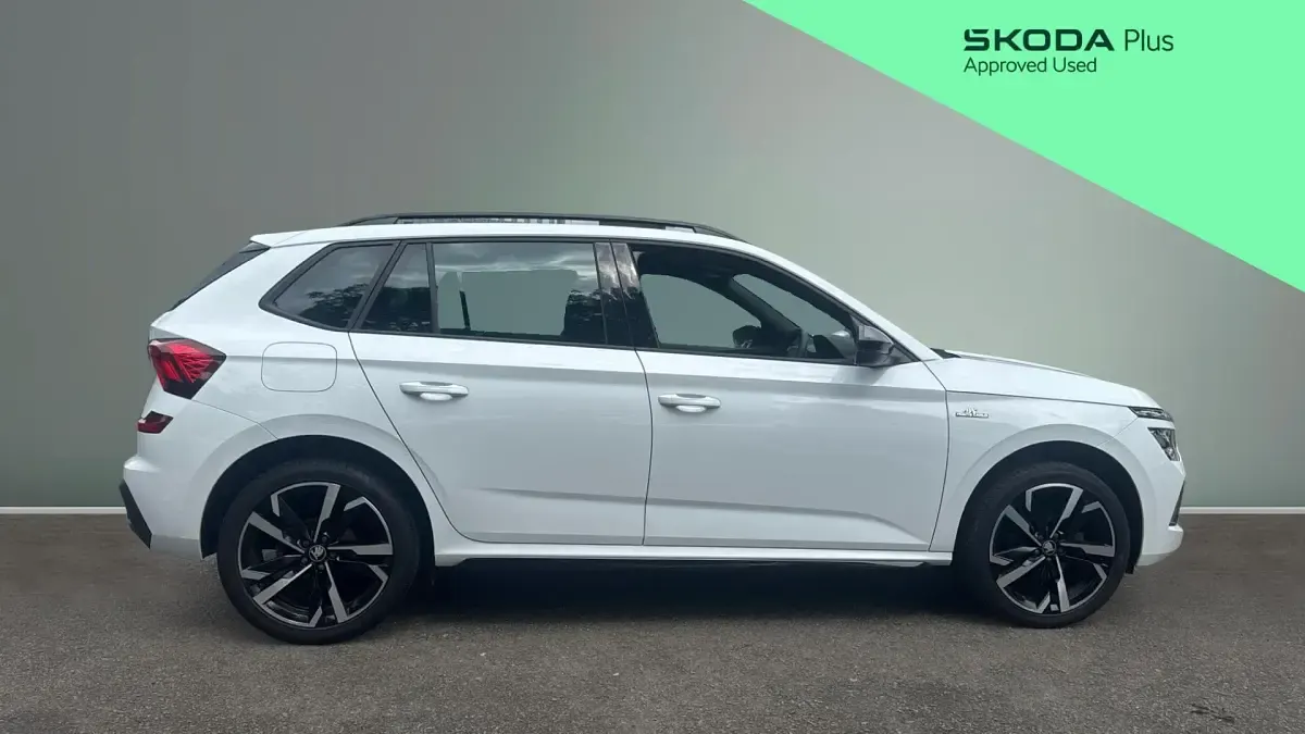 Used Skoda Kamiq Monte Carlo 116 HP (85 kW) 2025 White SUV