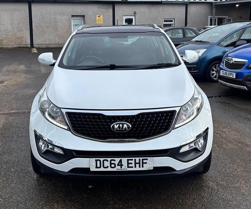 Used Kia Sportage 114 HP (83 kW) 2015 White SUV