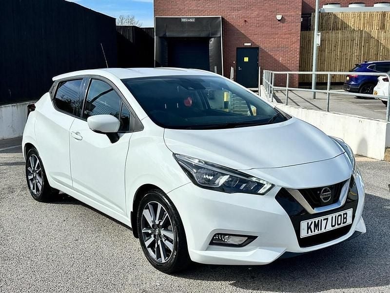 Used Nissan Micra N-Connecta 2017 White Hatchback