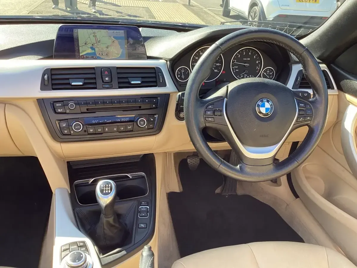 Usado BMW 420 2015 Azul Cabrios