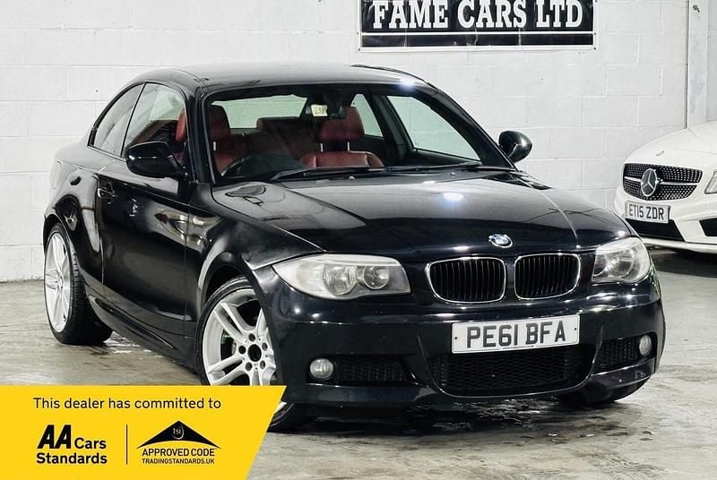 Black Used 2011 BMW 120 Coupé M Sport Coupe | £3,500 (Fair price) - Image 1/3
