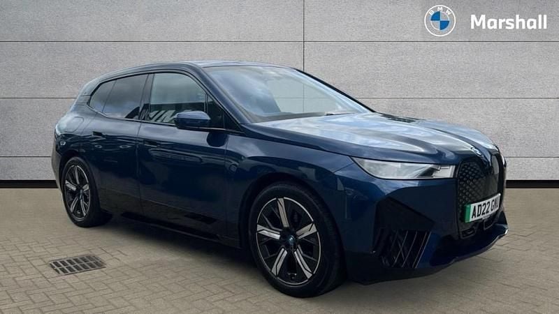 Blue Used 2022 BMW iX M Sport SUV | £35,395 (Fair price) - Image 1/4